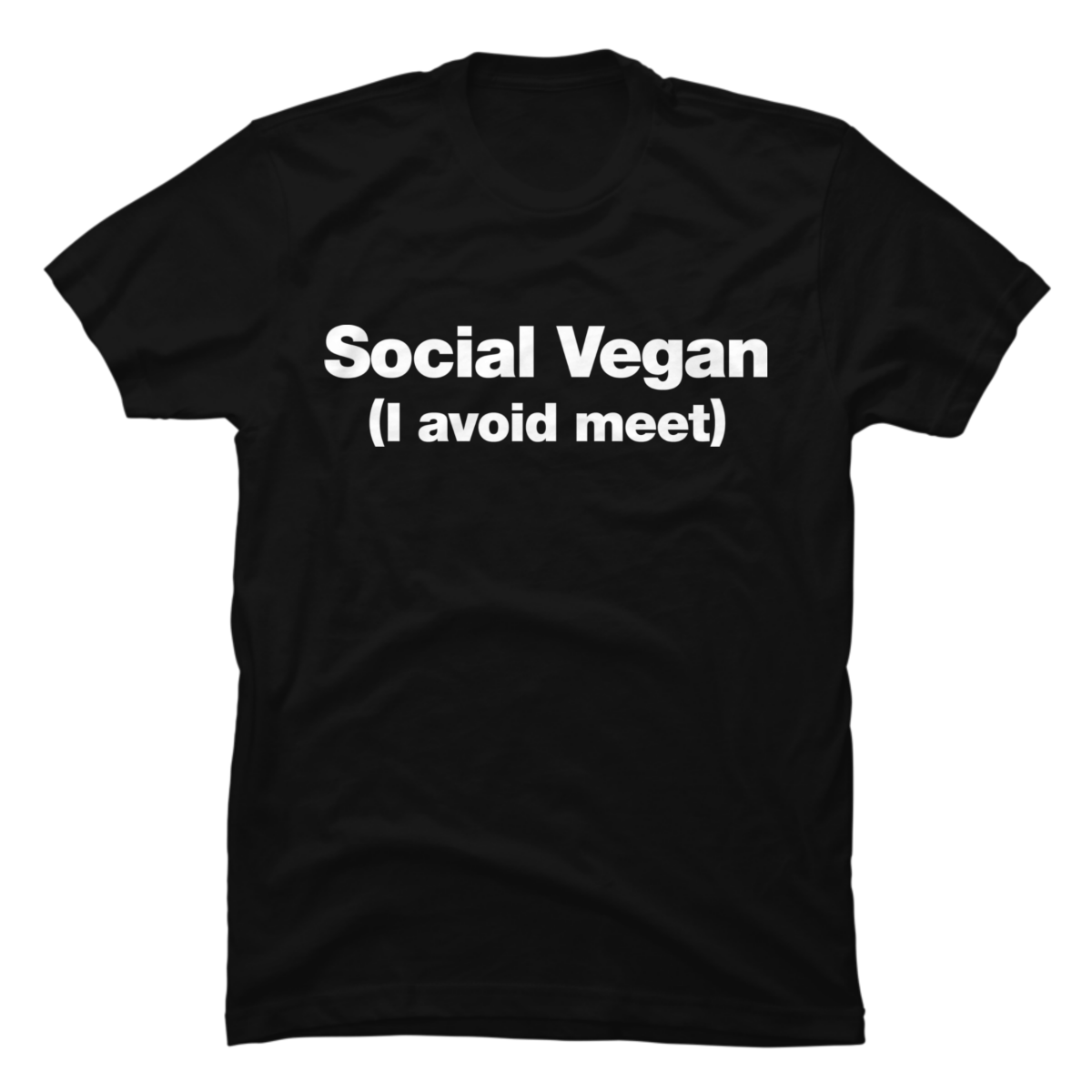 social vegan shirt